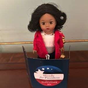 Madame Alexander African American doll with original box in mint condition